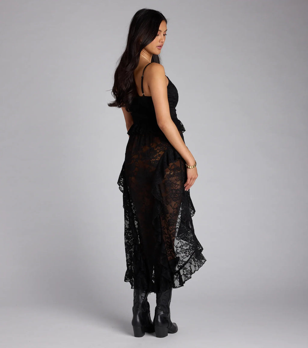 Romance Tunic Top