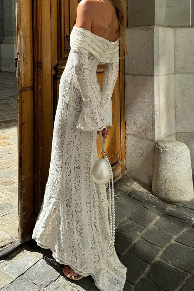 FRENCH ELEGANCE- Maxi Dress