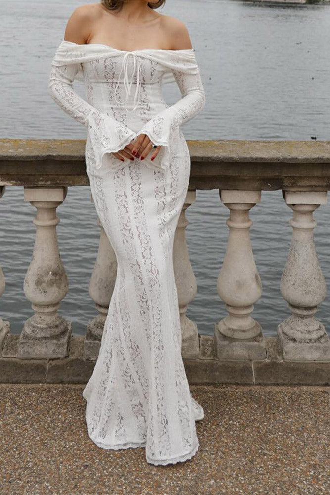 FRENCH ELEGANCE- Maxi Dress