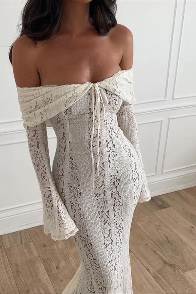 FRENCH ELEGANCE- Maxi Dress