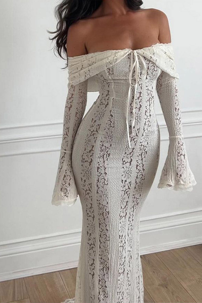 FRENCH ELEGANCE- Maxi Dress