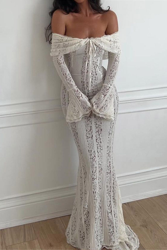 FRENCH ELEGANCE- Maxi Dress