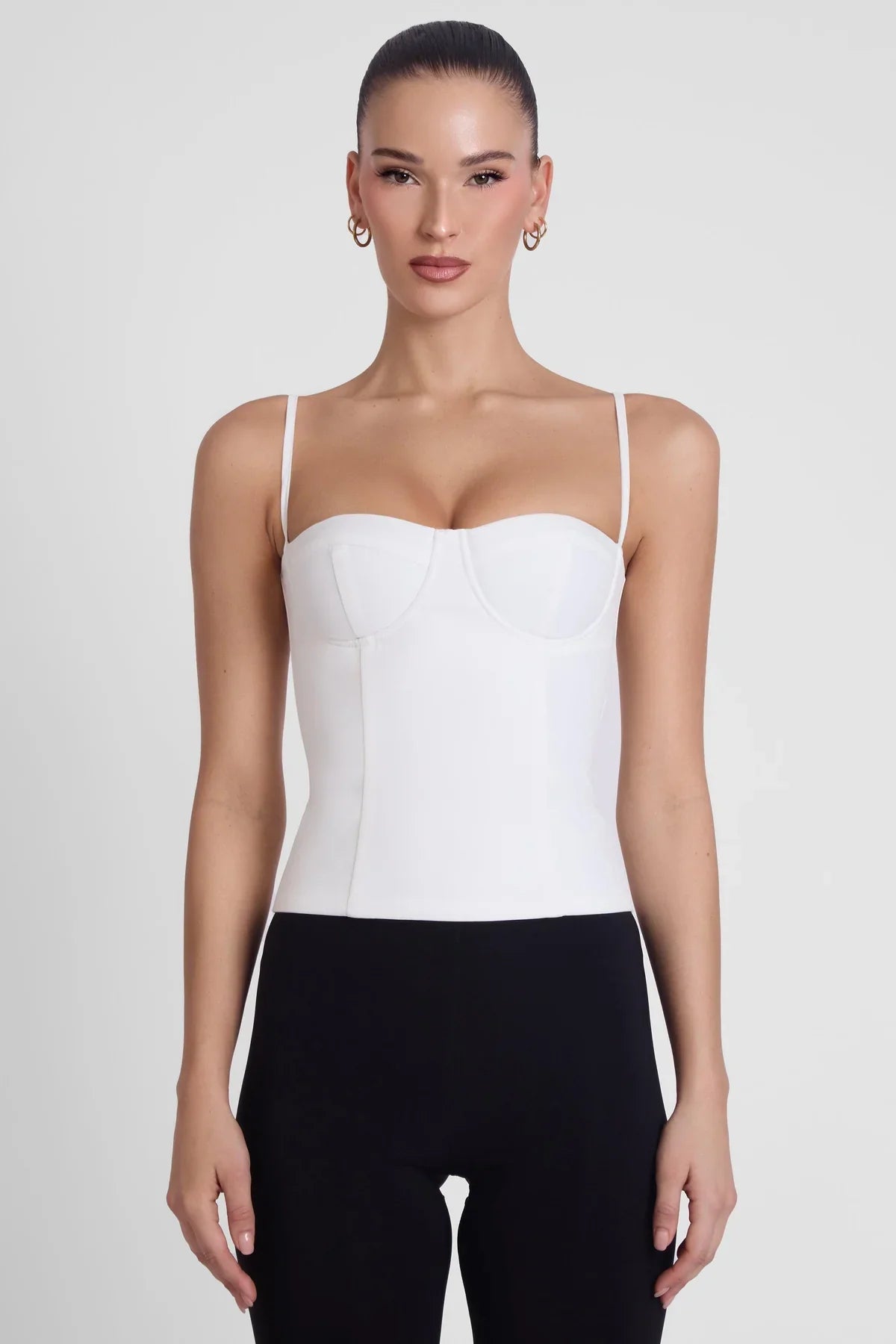 TOP- CORSET WHITE