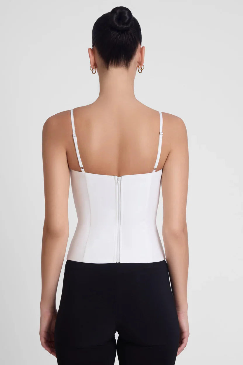 TOP- CORSET WHITE