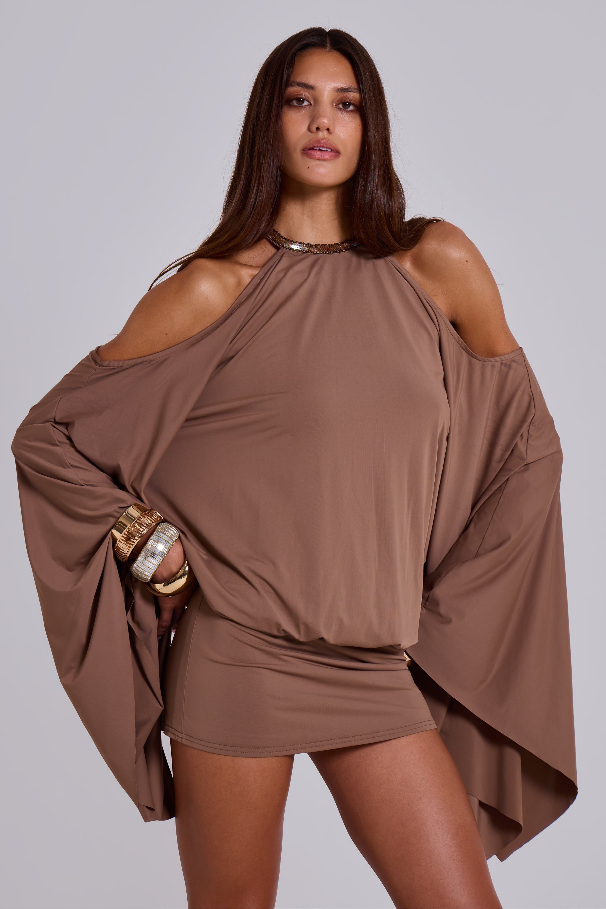 Novy Butterfly Mini Dress