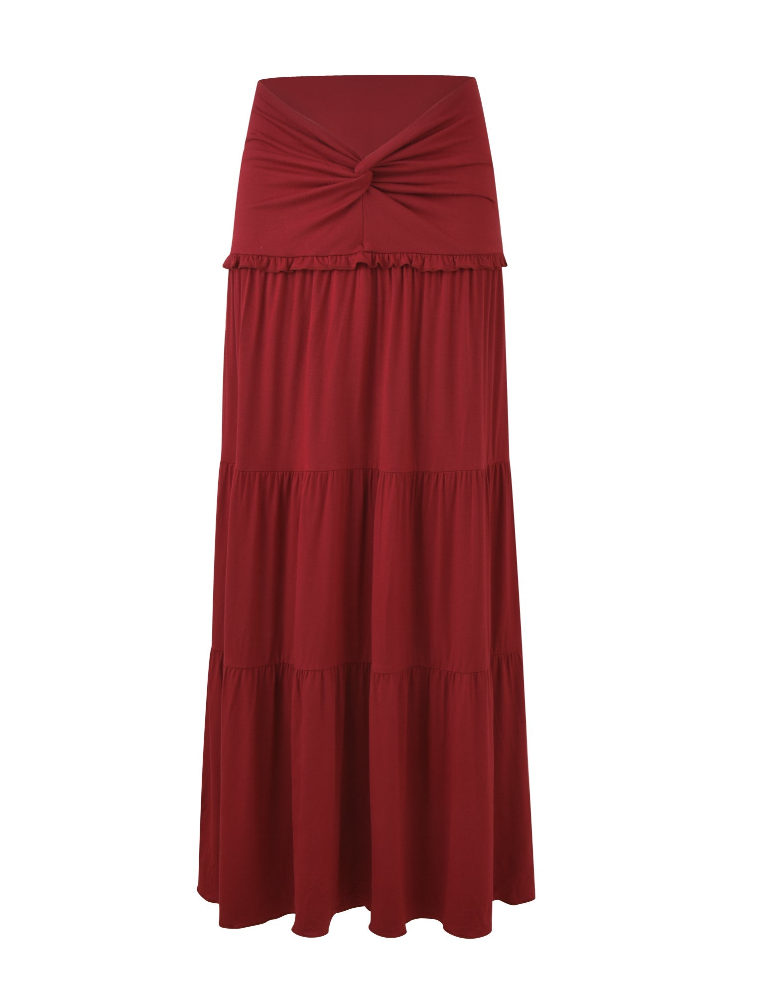 KATY MAXI SKIRT - RED