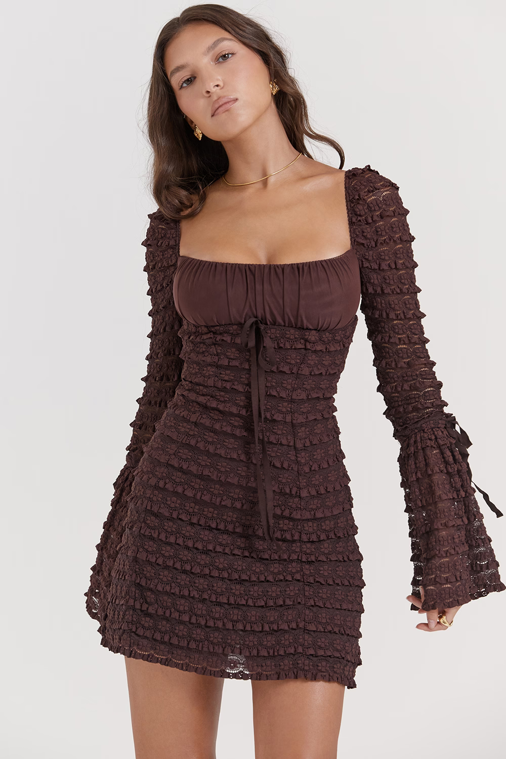 Amber Lace - Mini Dress