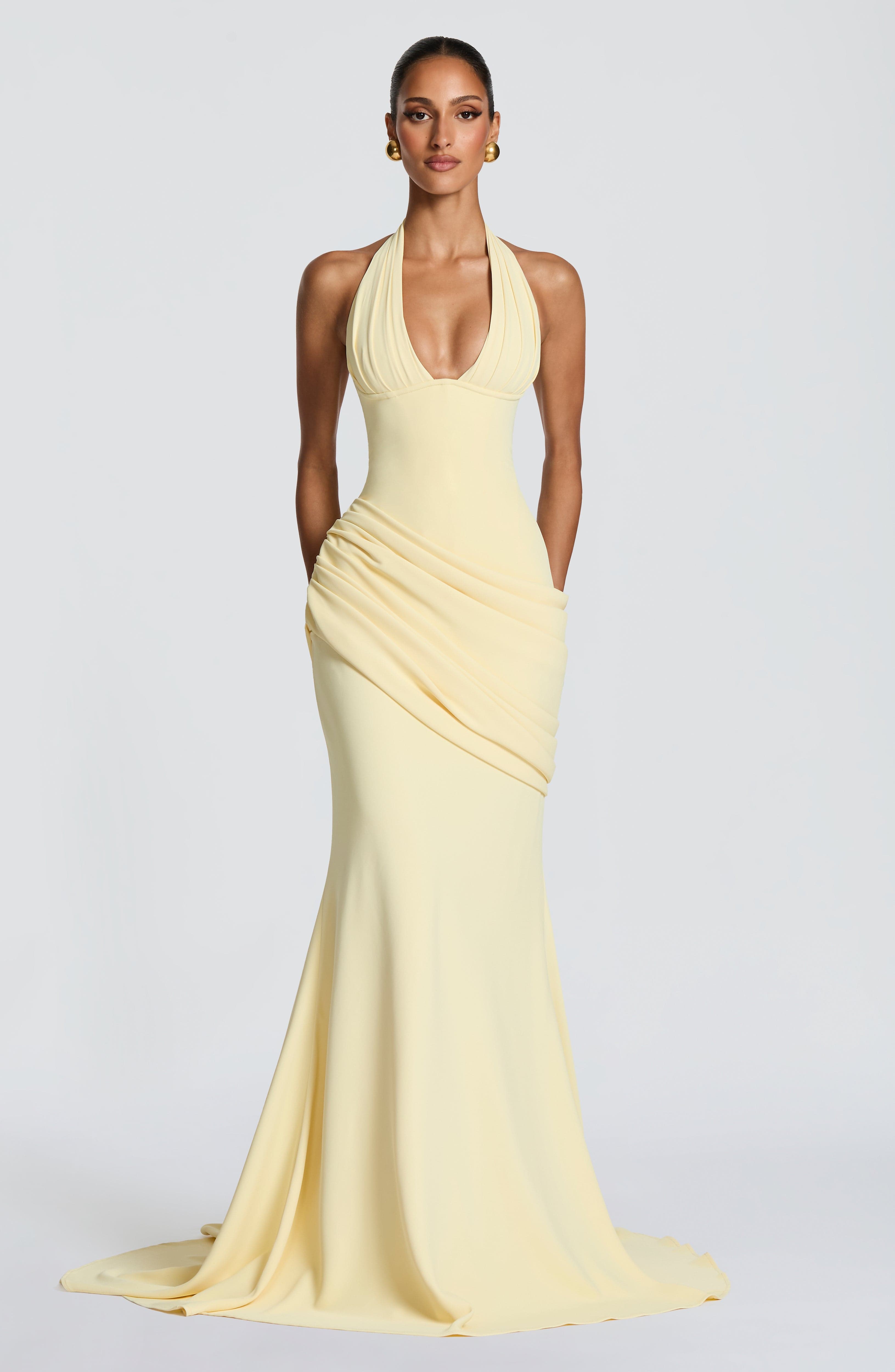 Nelly Gown - Lemon