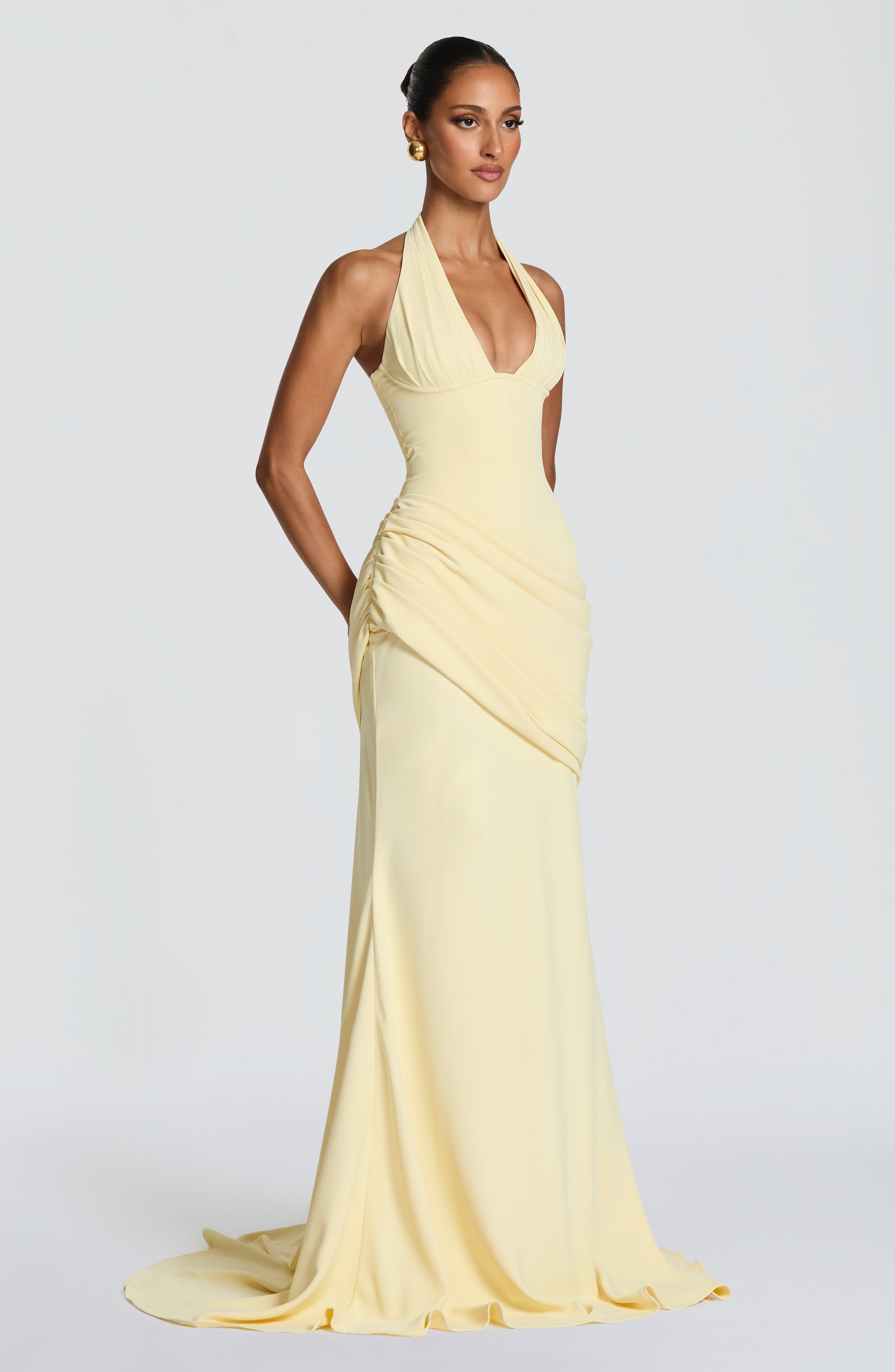 Nelly Gown - Lemon
