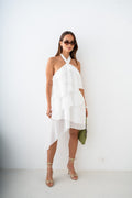 CHIARA RUFFLE - Mini Dress