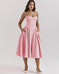 Nell Fluid pink dress
